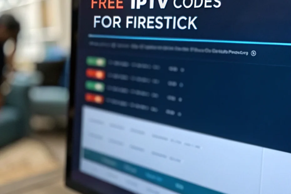 free iptv codes for firestick
