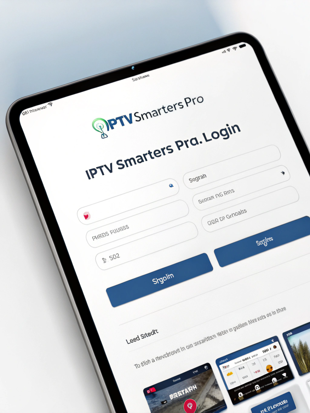 IPTV Smarters Pro Login