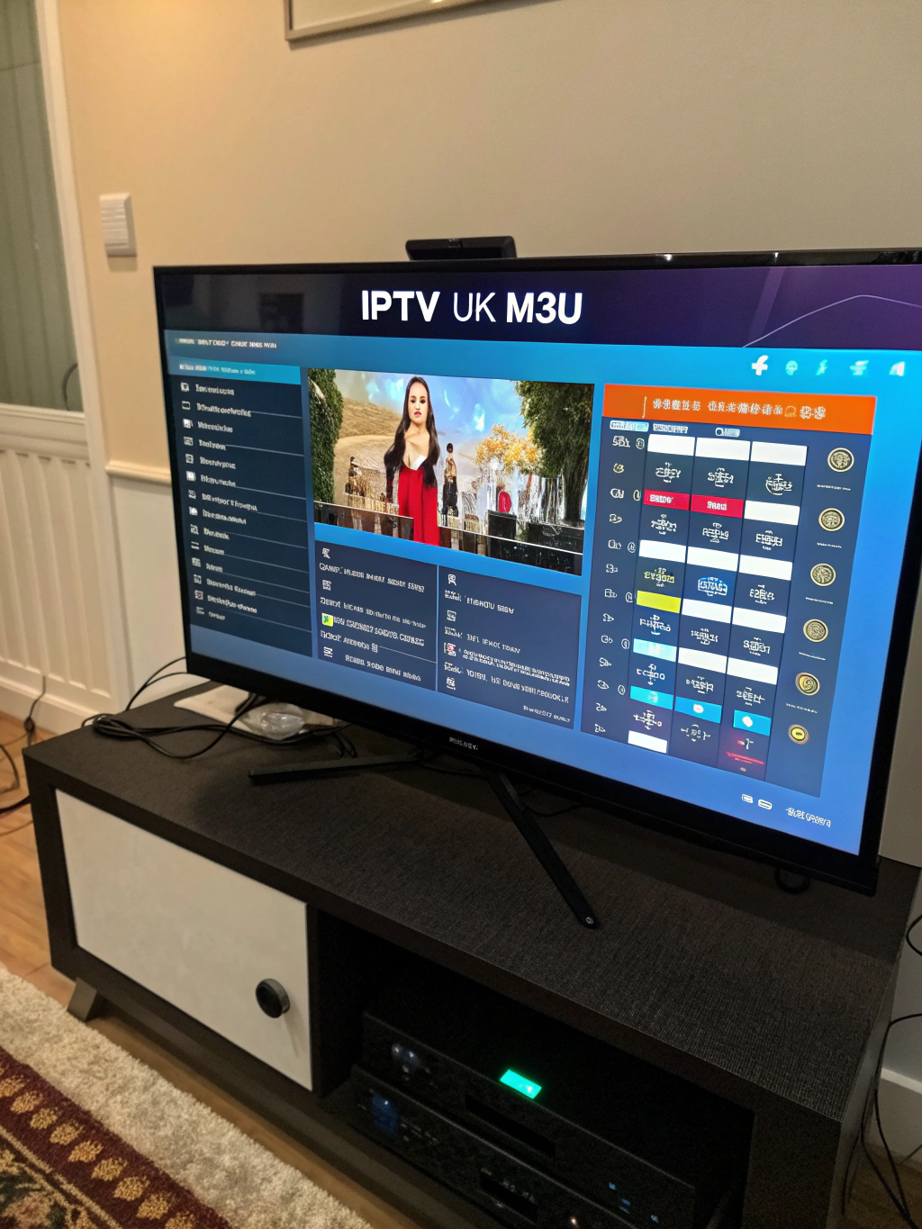 IPTV UK M3U Provider