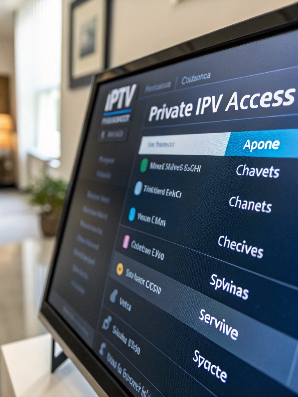 Private IPTV Access