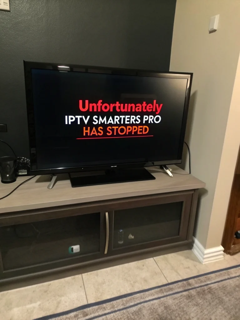 unfortunately iptv smarters pro has stopped