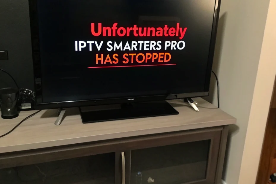 unfortunately iptv smarters pro has stopped
