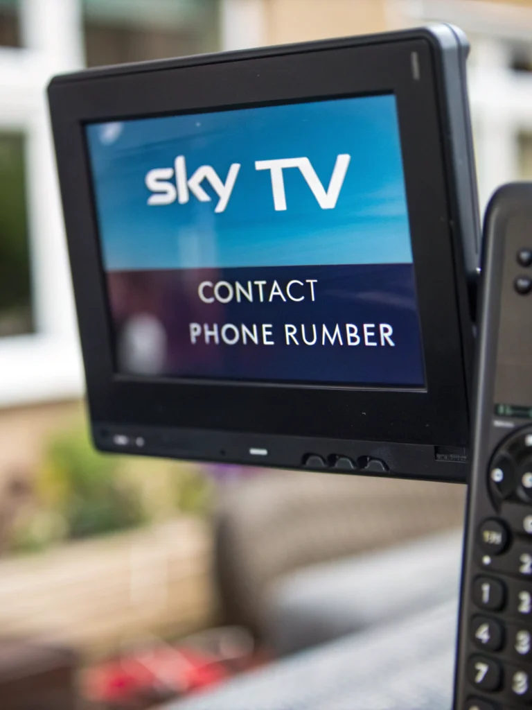 sky tv contact phone